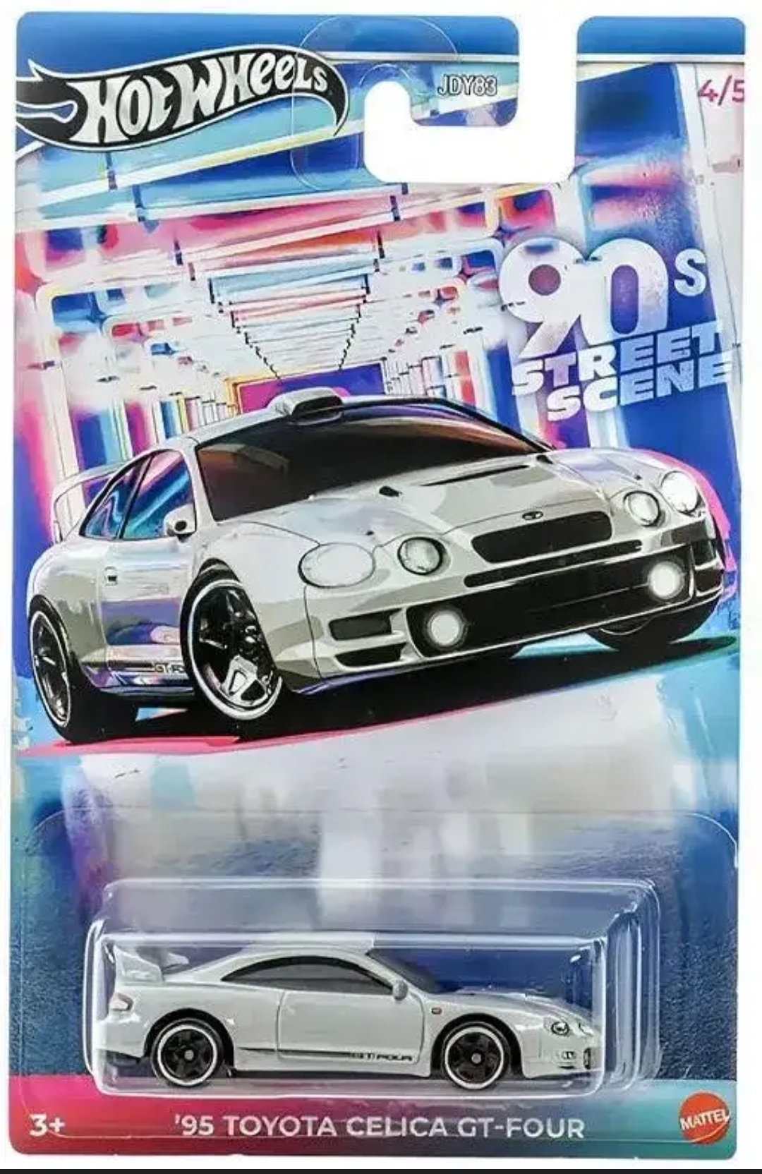 Hot Wheels kolekcja 90s Street Sport Japonia, '95 Toyota Celica GT-Four