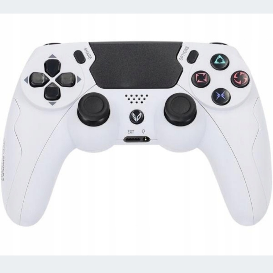 Pad do PC/PS4 SteelDigi Steelshock 4 v3 biały