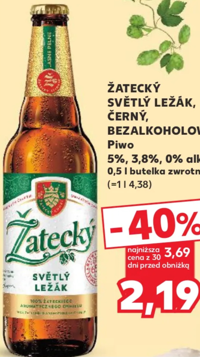Zatecky Svetly Lezak but. 05.l Kaufland