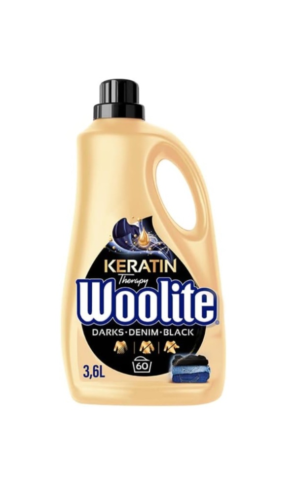 Woolite - Keratin Therapy - płyn do prania do ciemnych 3.6L