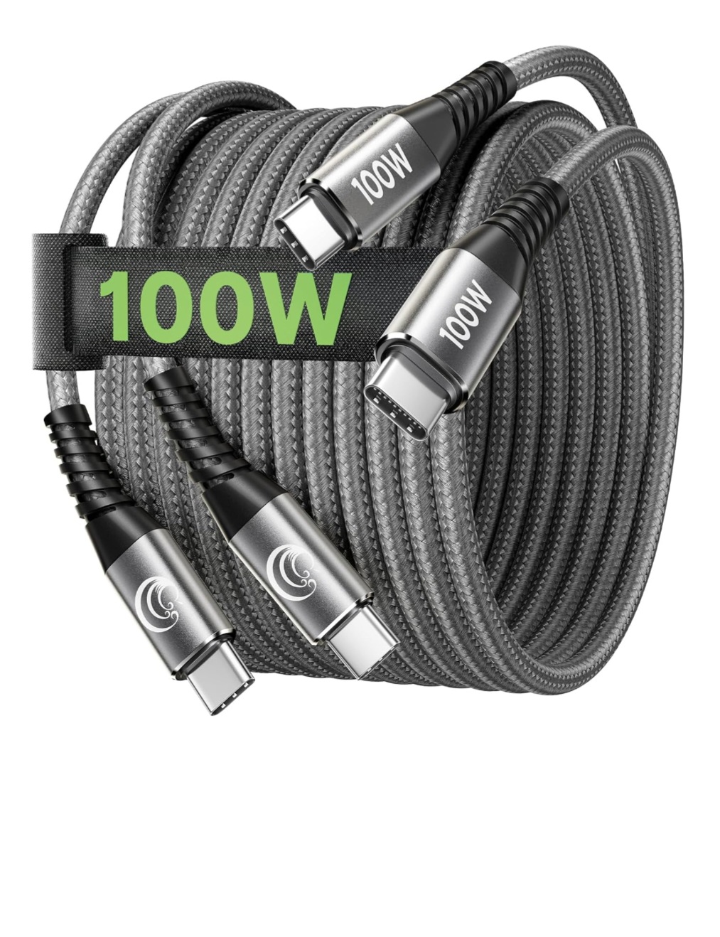 Kabel USB C na C 100W dł.2m  x 2 szt
