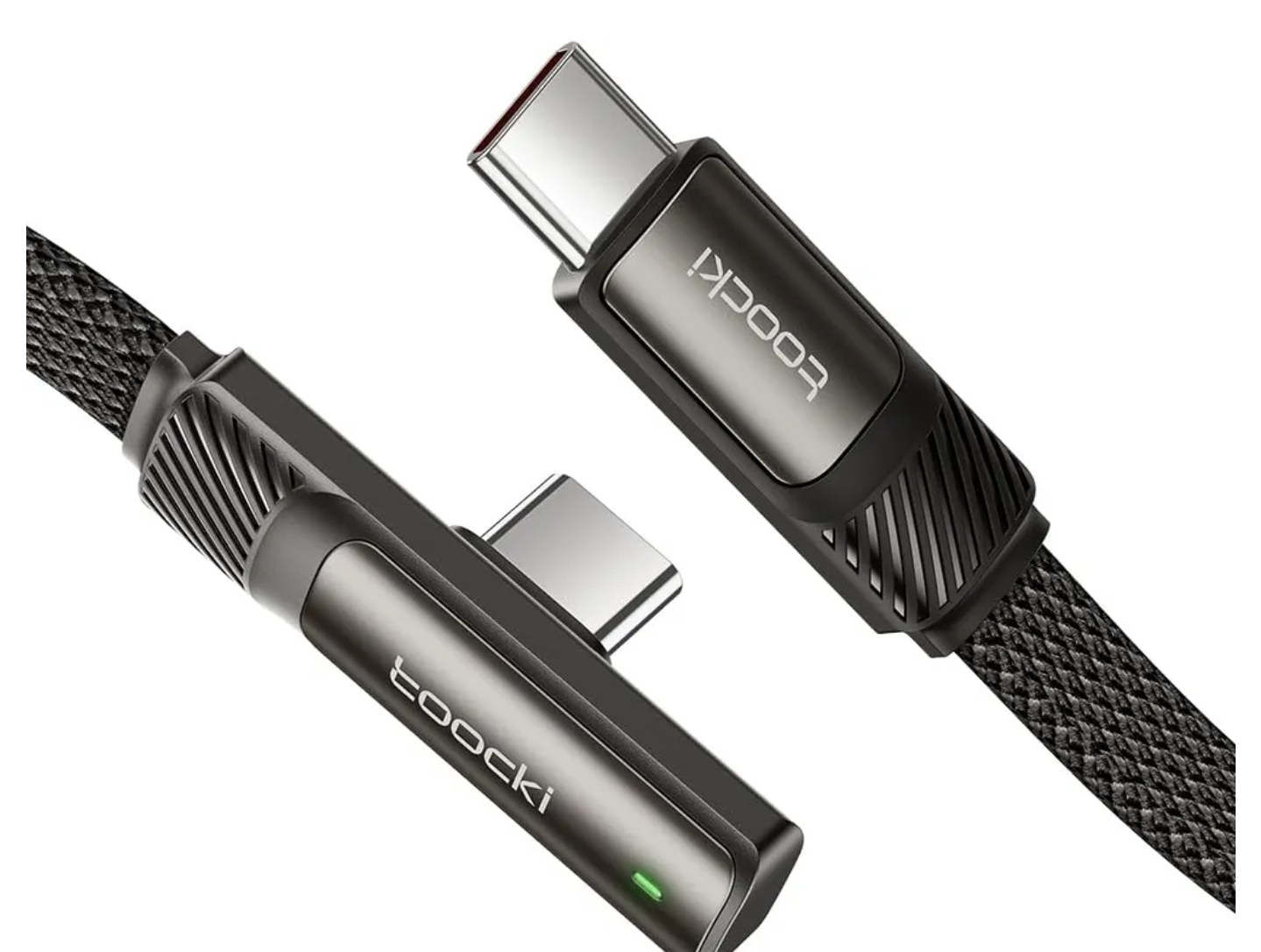 toocki Kabel USB C kątowy, Fast Charge PD 100 W Typ C