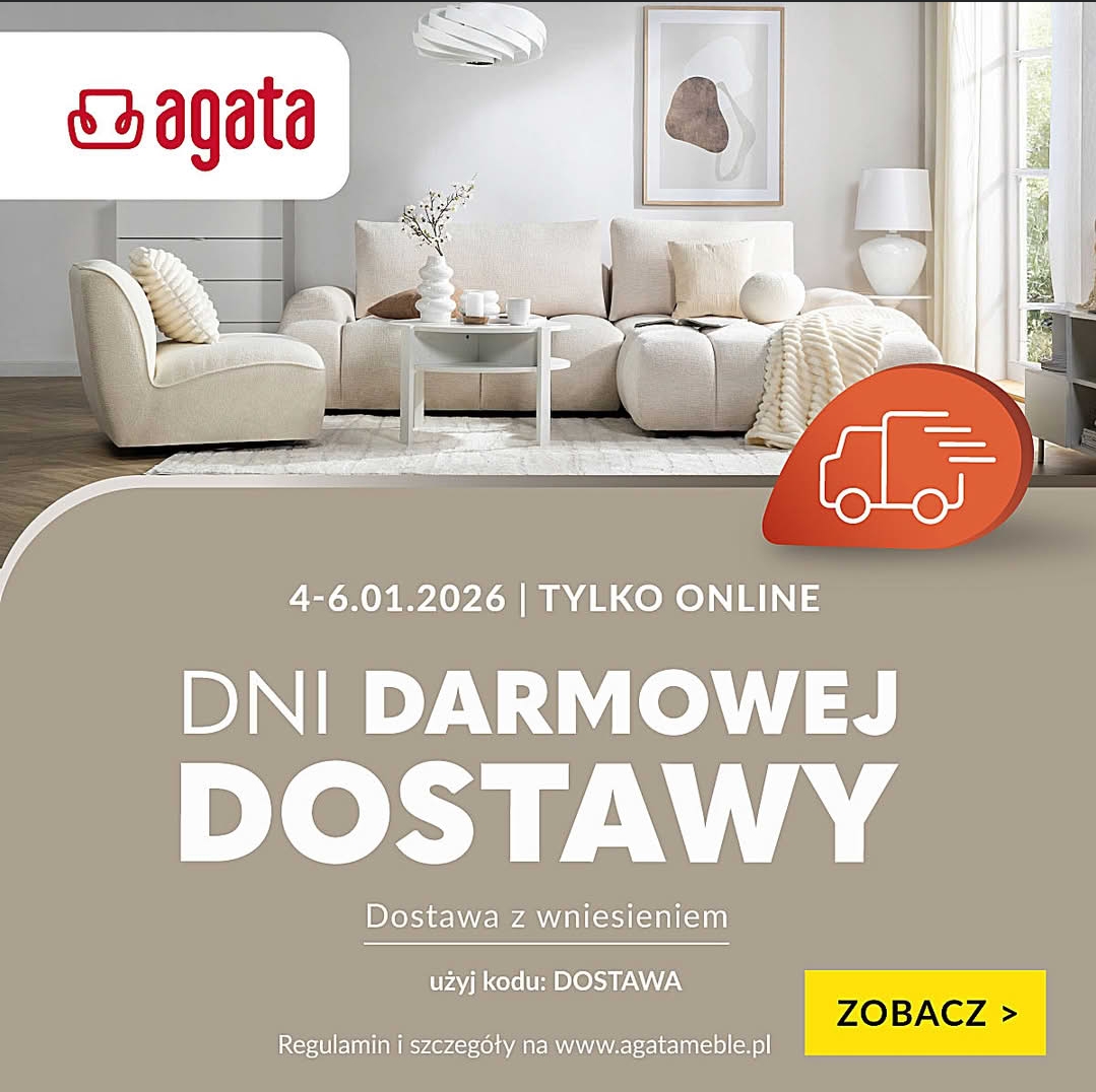 Agata Meble - darmowa dostawa