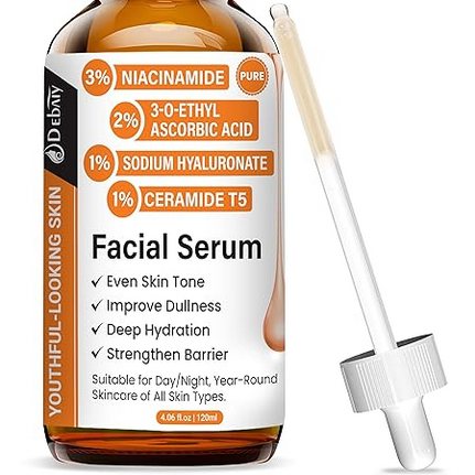 Serum do twarzy z witaminą C z niacynamidem i ceramidami T5 Amazon