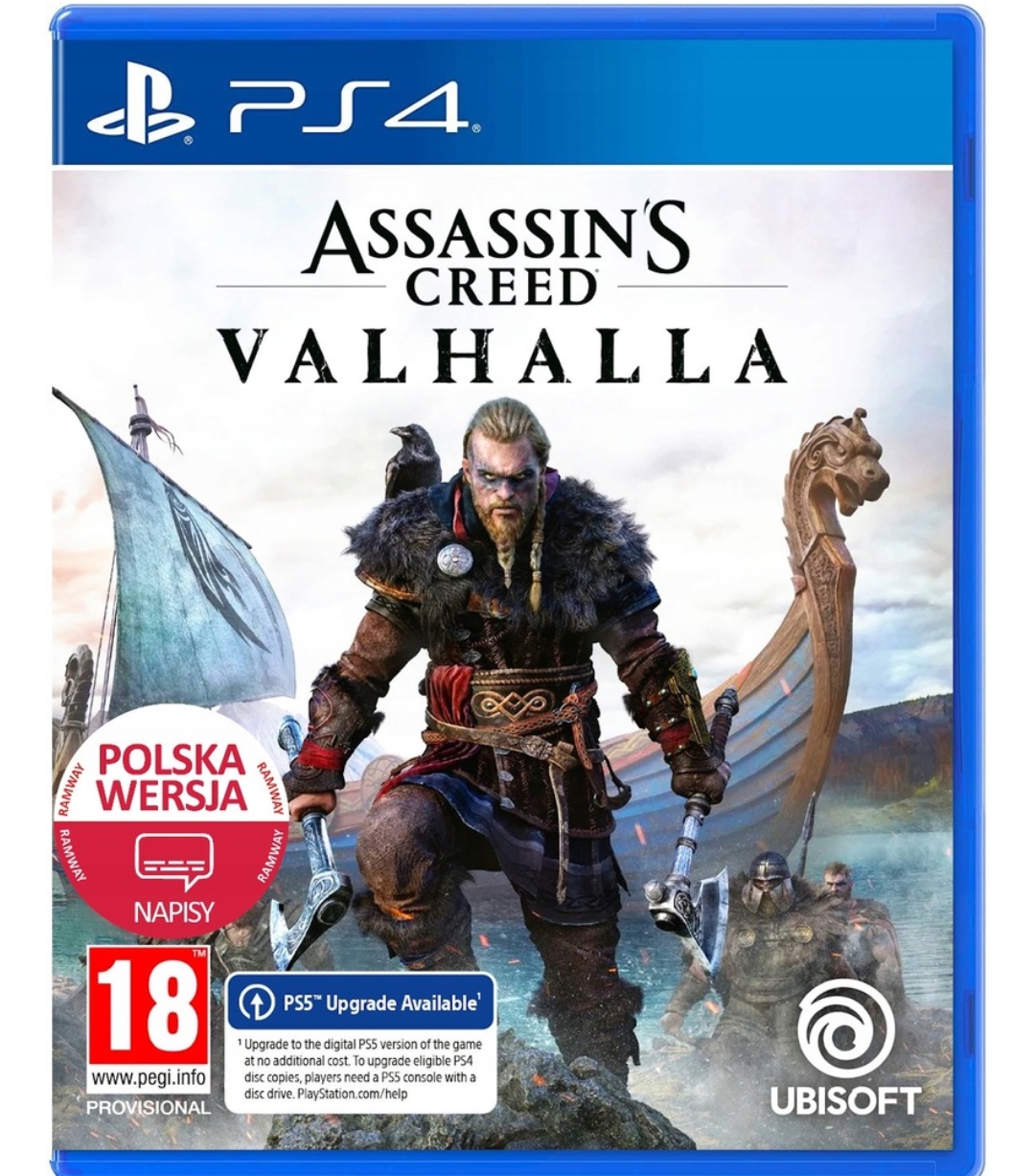 Assassin's Creed Valhalla PS4 PL PS5