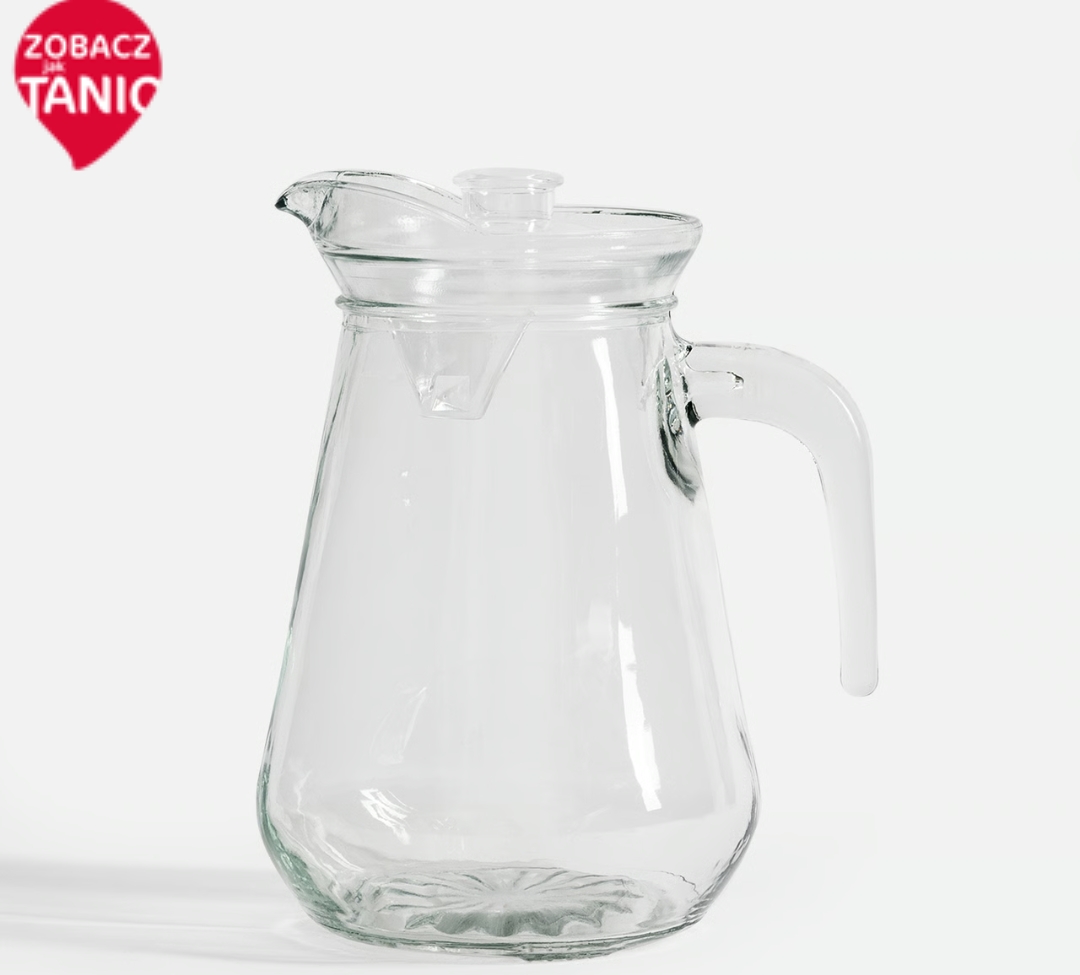 Dzbanek z pokrywką 1,2 l
