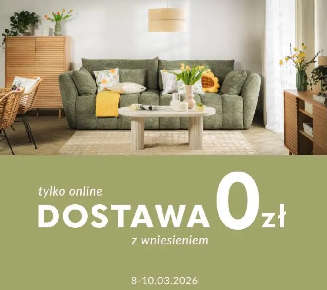 Agata Meble - Darmowa dostawa na wszystko z wniesieniem