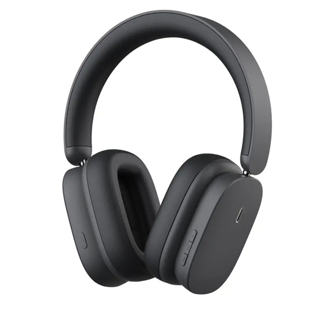 Słuchawki bezprzewodowe Baseus Bowie H1 ANC Nauszne Bluetooth 5.2 Szary