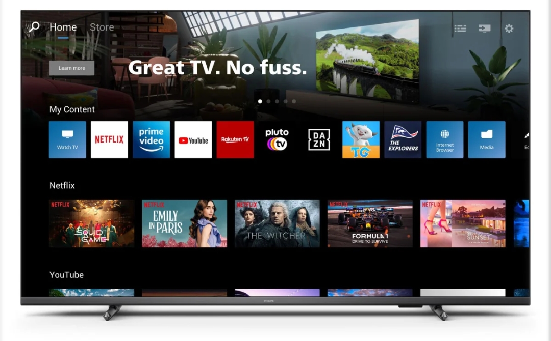 Philips 55PUS7608 55" LED 4K Dolby Atmos Dolby Vision