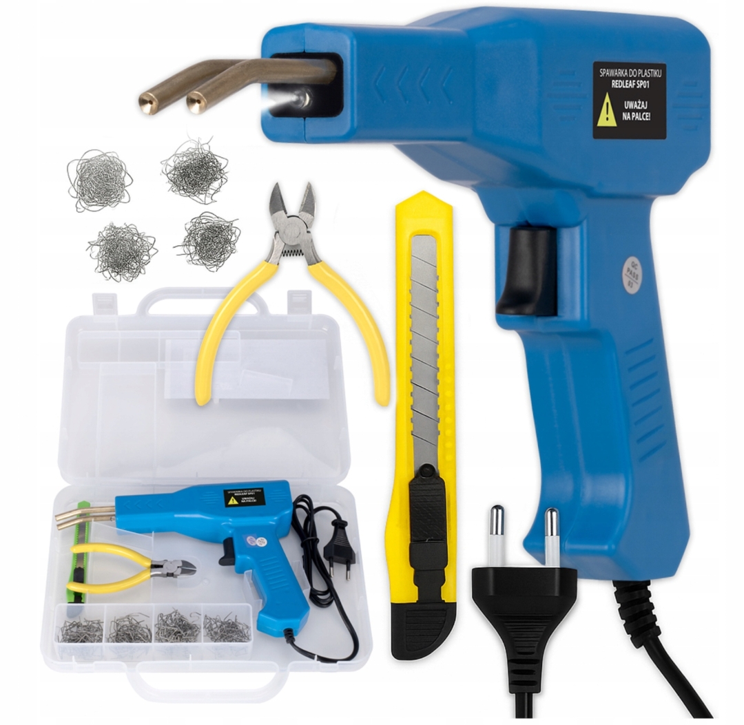 Zgrzewarka spawarka zszywarka lutownica do plastiku tworzyw zszywki 200 szt
