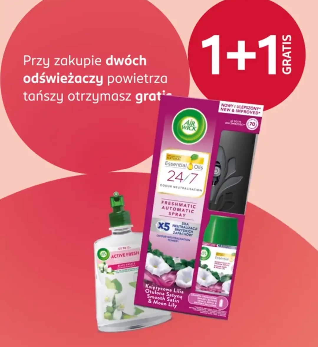 Rossmann - odświeżacze powietrza 1+1.