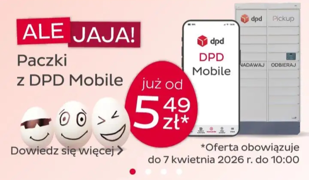 Nadaj paczkę za 5,49 zł przez Automat - Automat do 3 kg