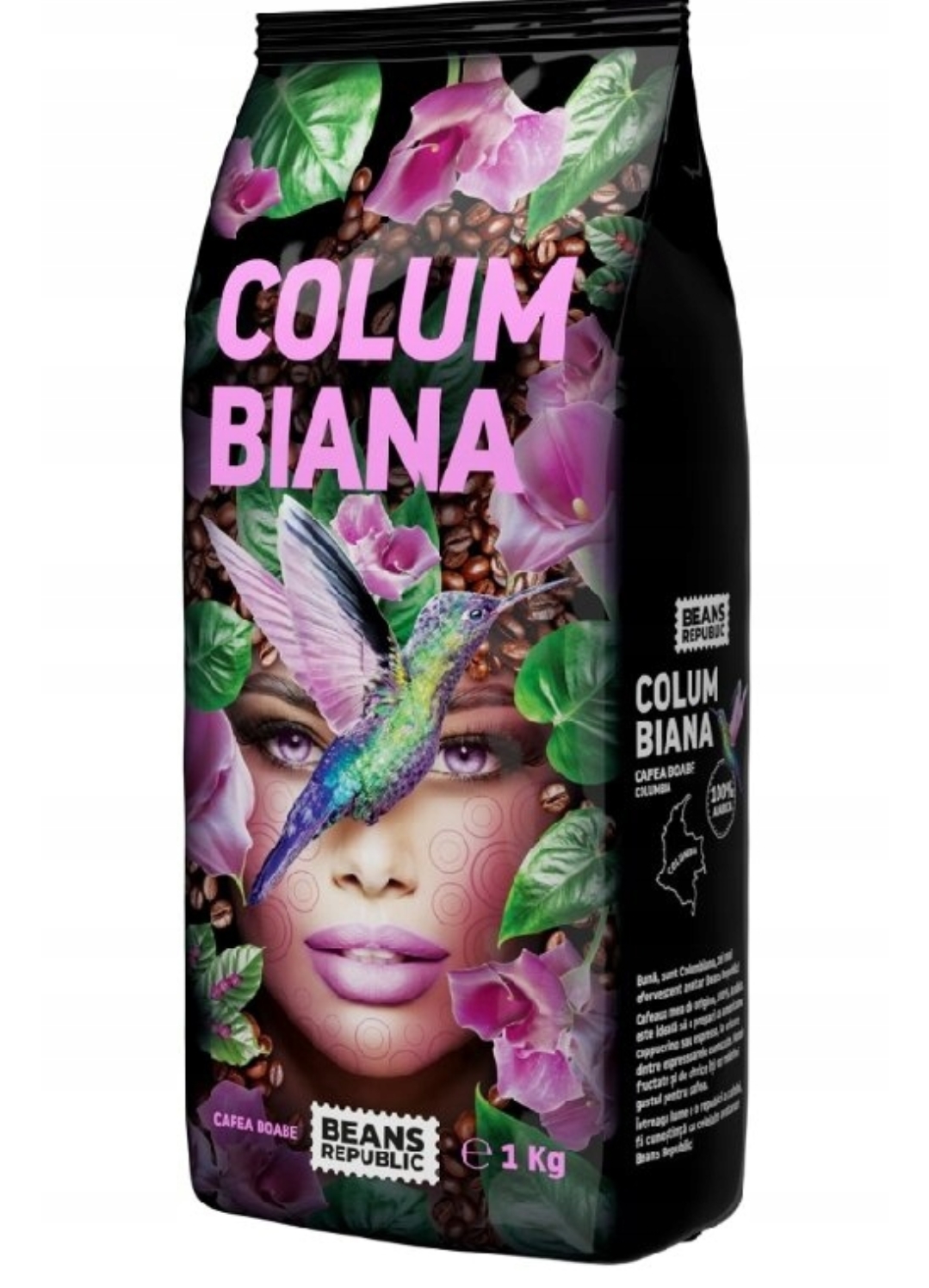 Kawa ziarnista Arabica Beans Republic Columbiana 1 kg