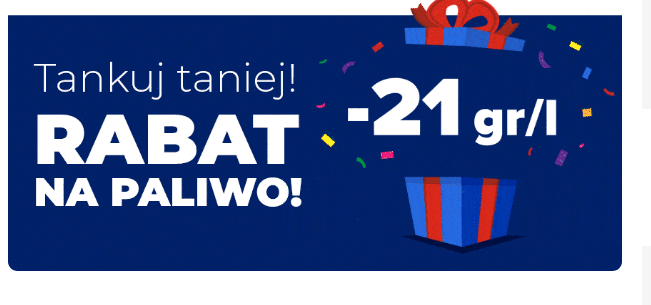 Rabat na paliwo -21grosz/l od Moya Express (10-12 kwietnia)