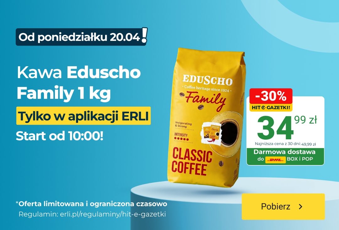 Kawa ziarnista Edusho Family Classic Coffee 1 kg