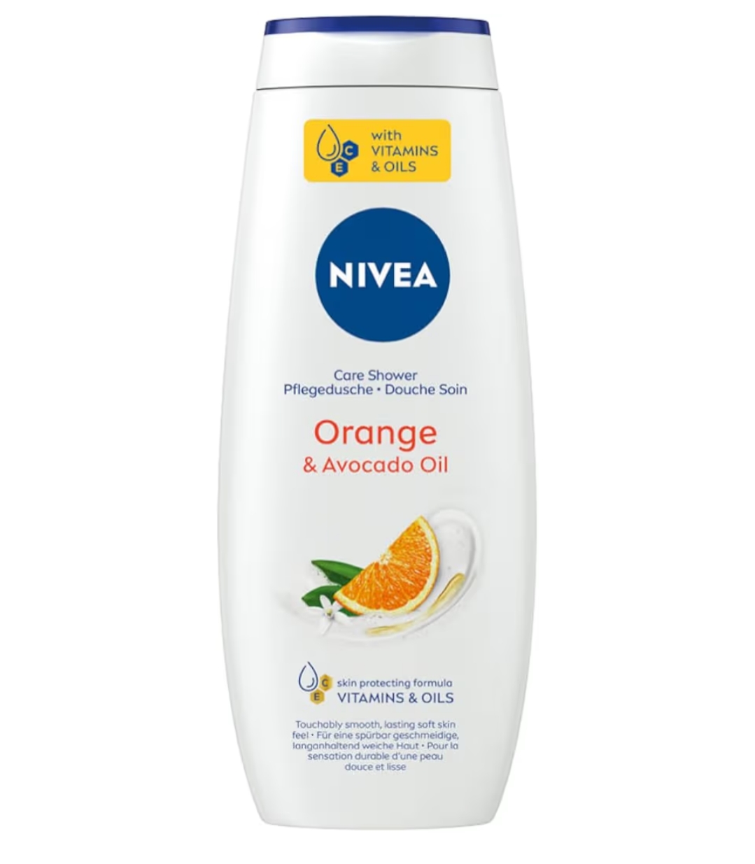 NIVEA Orange & Avocado Oil Żel pod prysznic do ciała z olejkami 500 ml