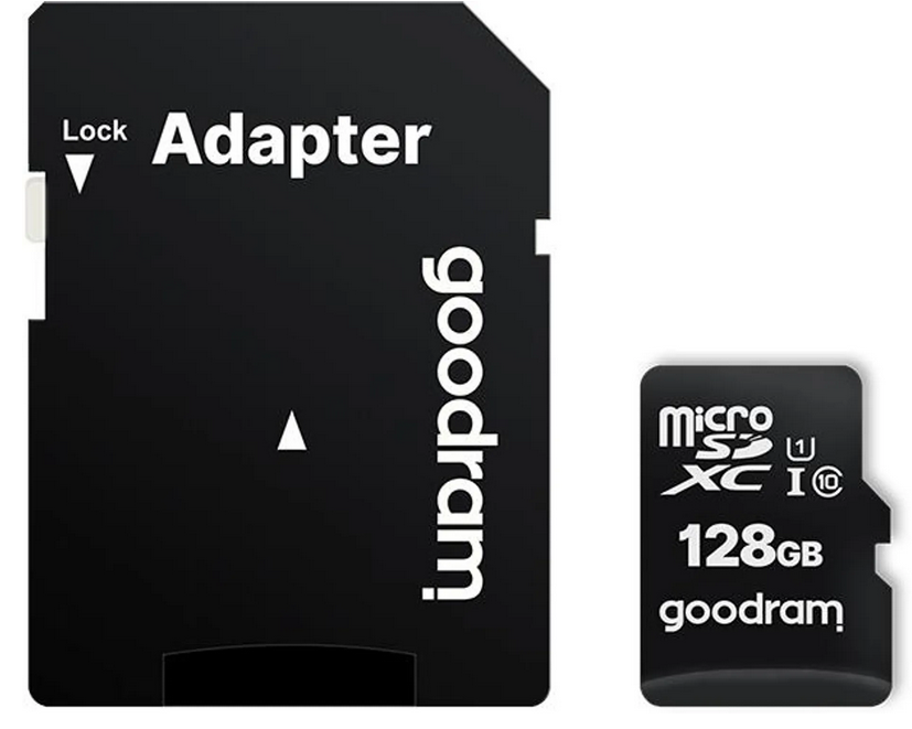 Karta pamięci GOODRAM microSD 128GB 100MB/s M1AA-1280R12