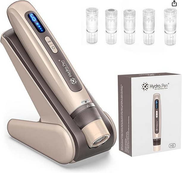 Hydra.Pen H5 Microneedling Pen, automatyczny aplikator serum z mikroprądami EMS Amazon