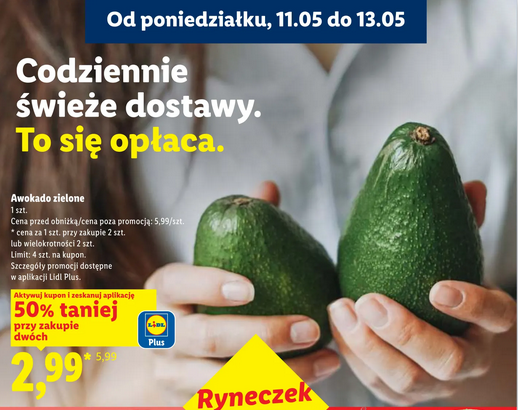 Awakodo zielone, 1 szt. (przy zakupie 2 sztuk)