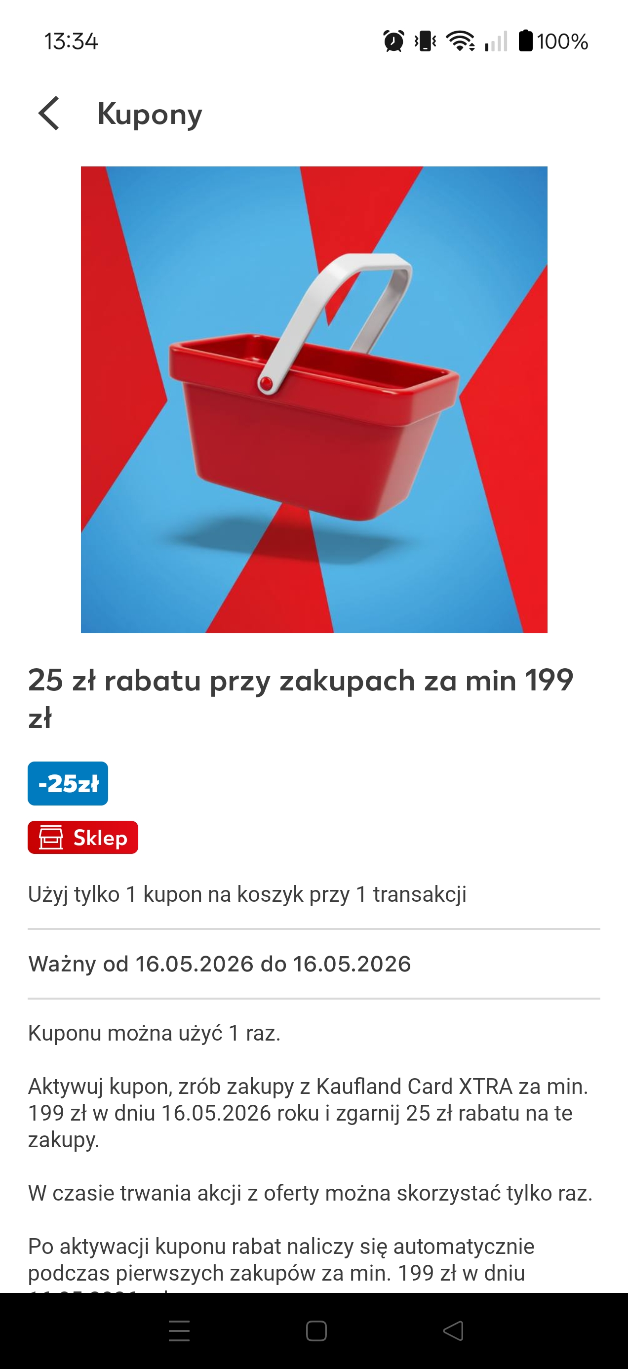 25 zł rabatu przy zakupach za min 199 zł