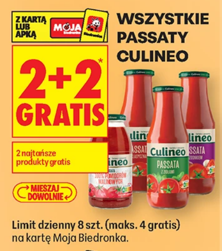 Wszystkie passaty CULINEO (2+2 GRATIS)