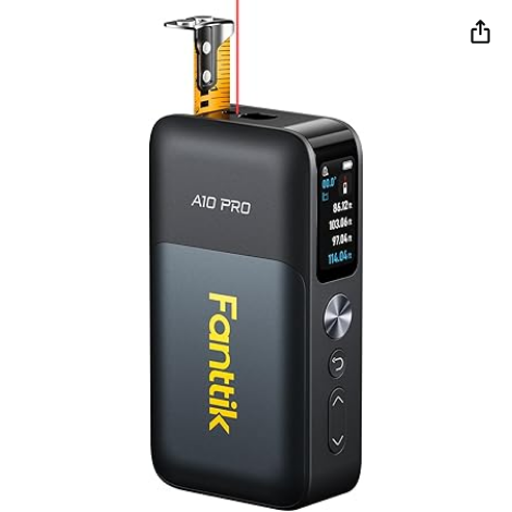 Fanttik A10 Pro cyfrowy dalmierz laserowy 2 w 1 Amazon