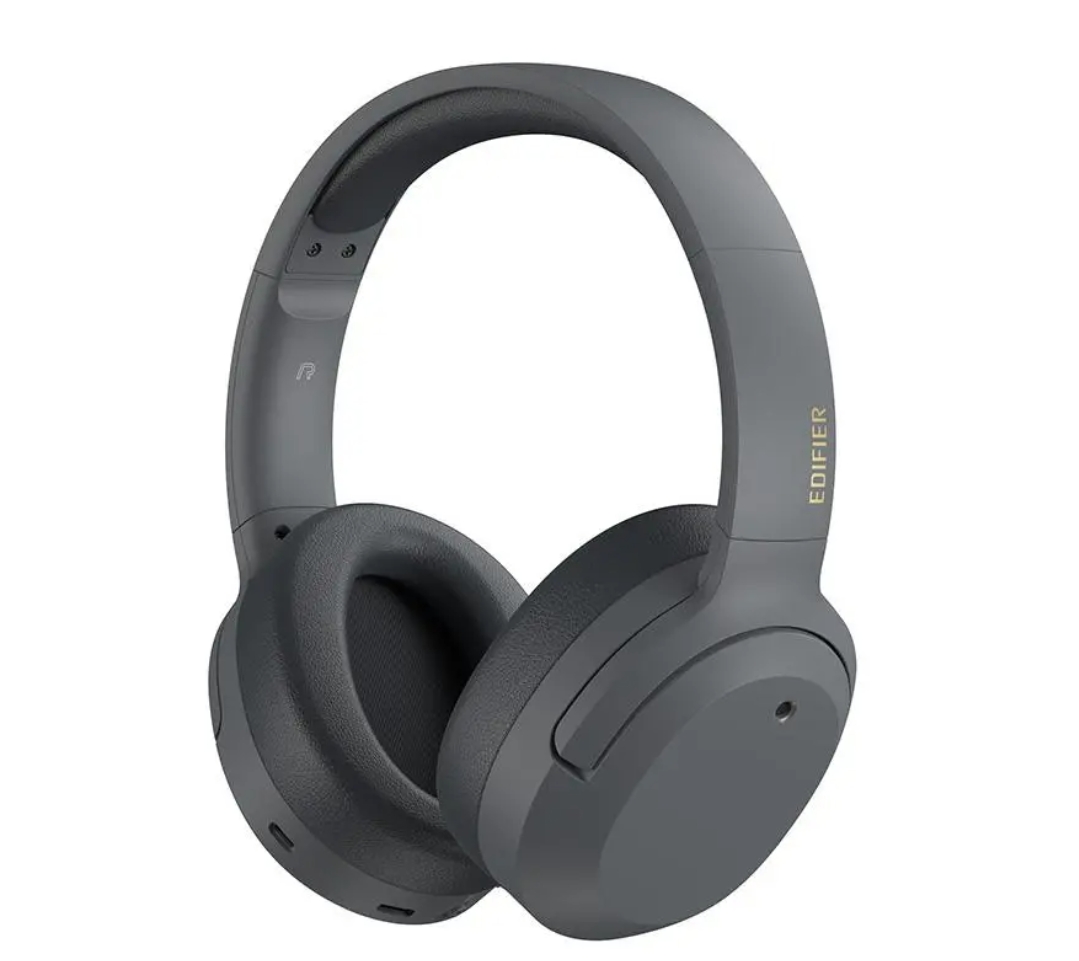 Słuchawki bezprzewodowe Edifier W820NB Plus Nauszne Bluetooth 5.2 Szary ANC 43dB