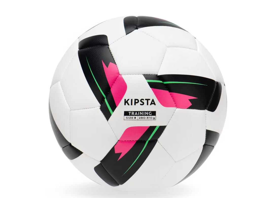 Piłka do piłki nożnej Kipsta Training Ball zszywana maszynowo rozmiar 3