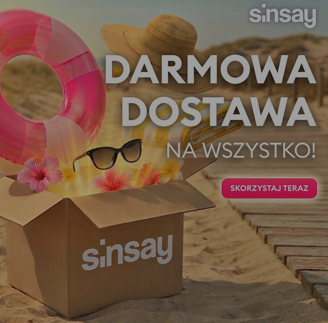 SINSAY - darmowa dostawa