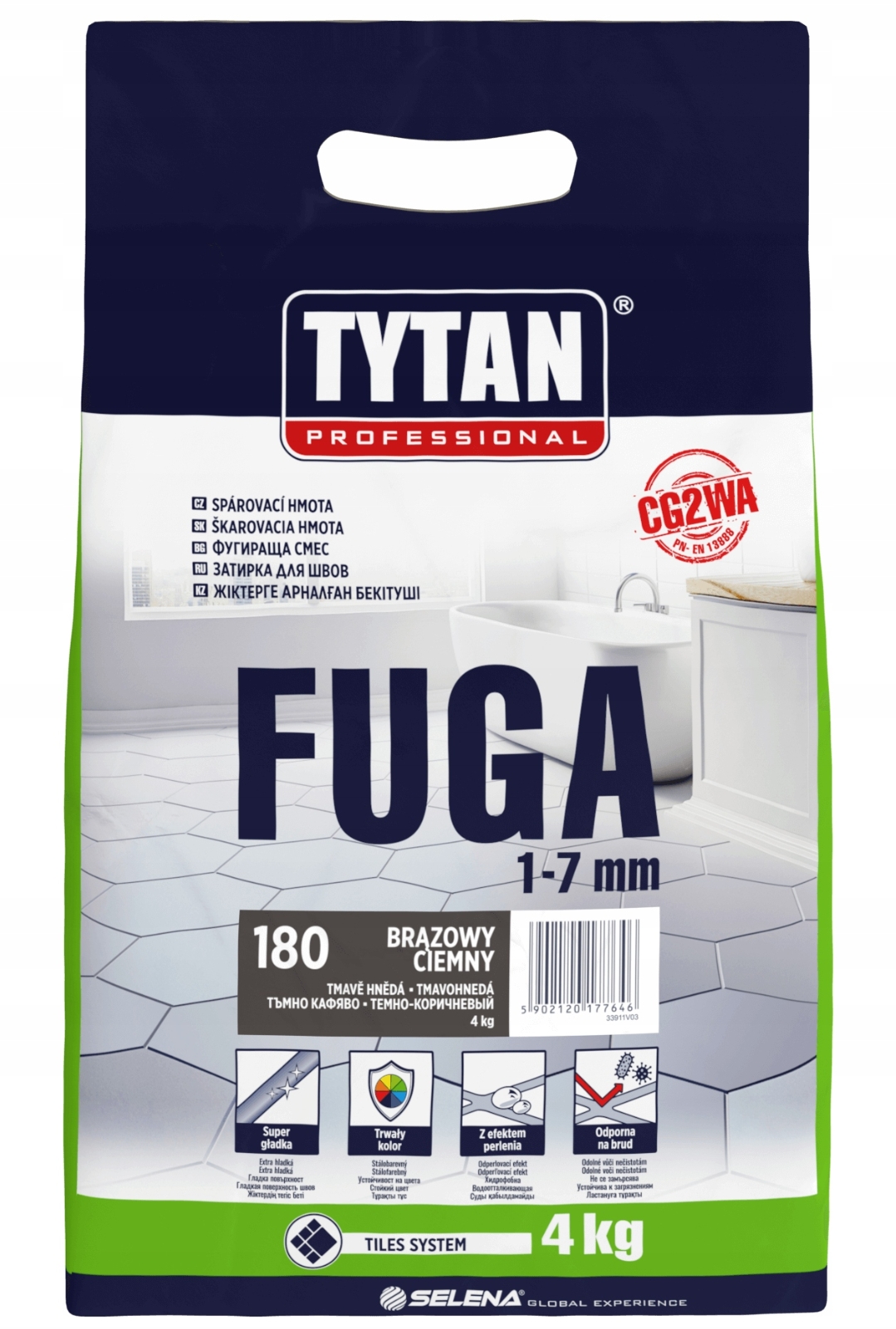 Fuga 4kg Tytan Professional 180 ( różne kolory )