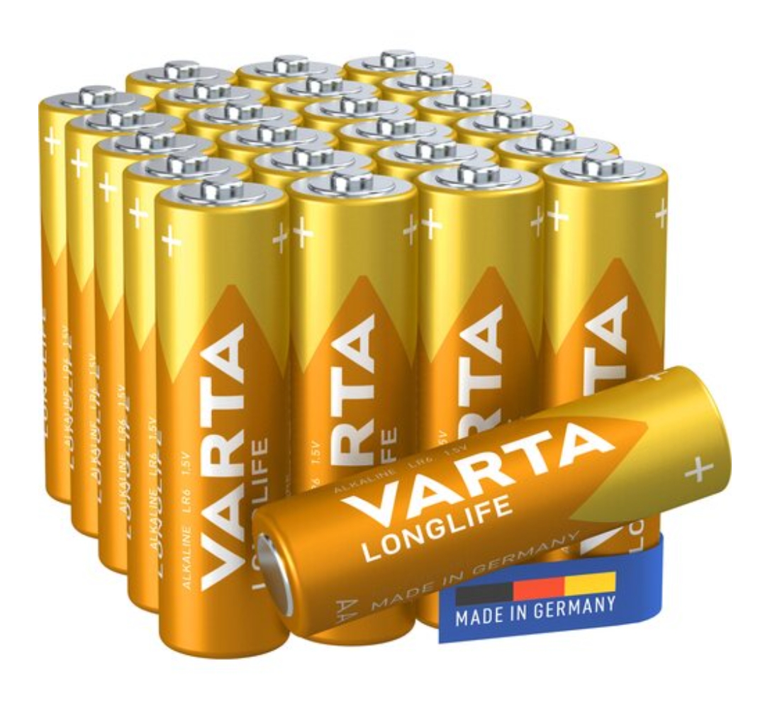 Baterie AA LR6 VARTA Longlife (24 szt.)