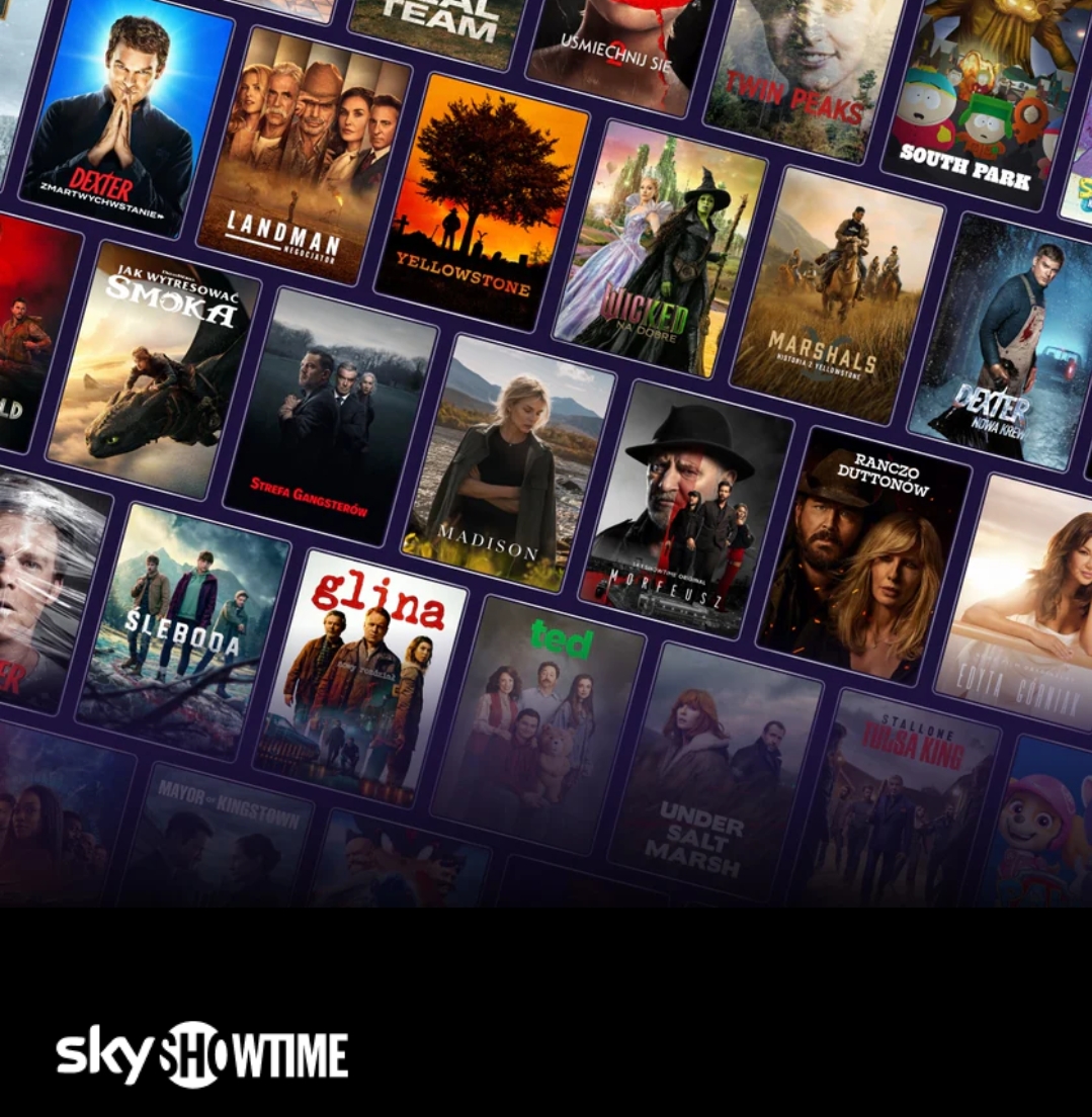 Skyshowtime 3 miesiące w cenie 1