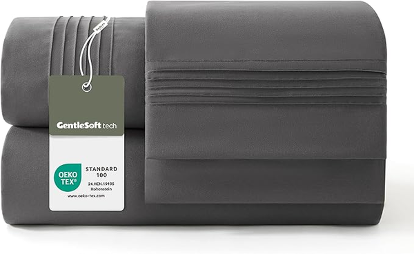 Komplet pościeli Bedsure OEKO TEX 150 x 200 – 4 elementy z mikrofibry poliestrowej Amazon
