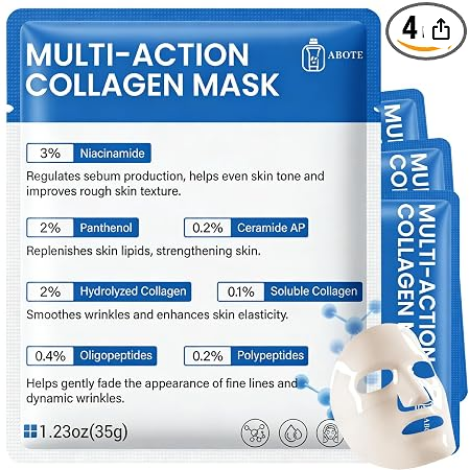 Maseczki kolagenowe z hydrożelem Amazon