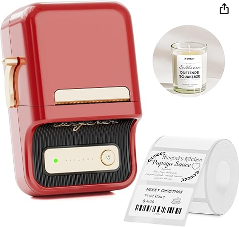 NIIMBOT B21 drukarka etykiet Bluetooth Amazon