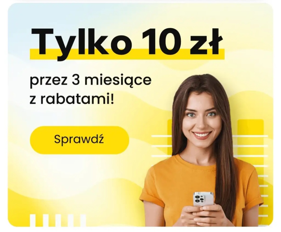 [Lajt mobile] abonament 10gb bez limitów 5g roaming volte wifi