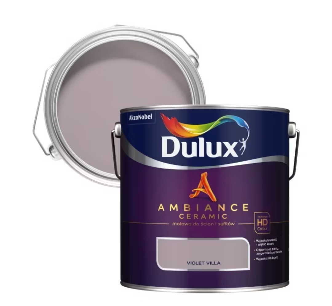 [Castorama] Farba Dulux Ambiance Ceramic violet villa 2,5 l