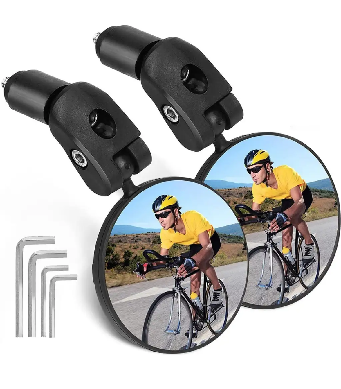 2 sztuki lusterek rowerowych 360°