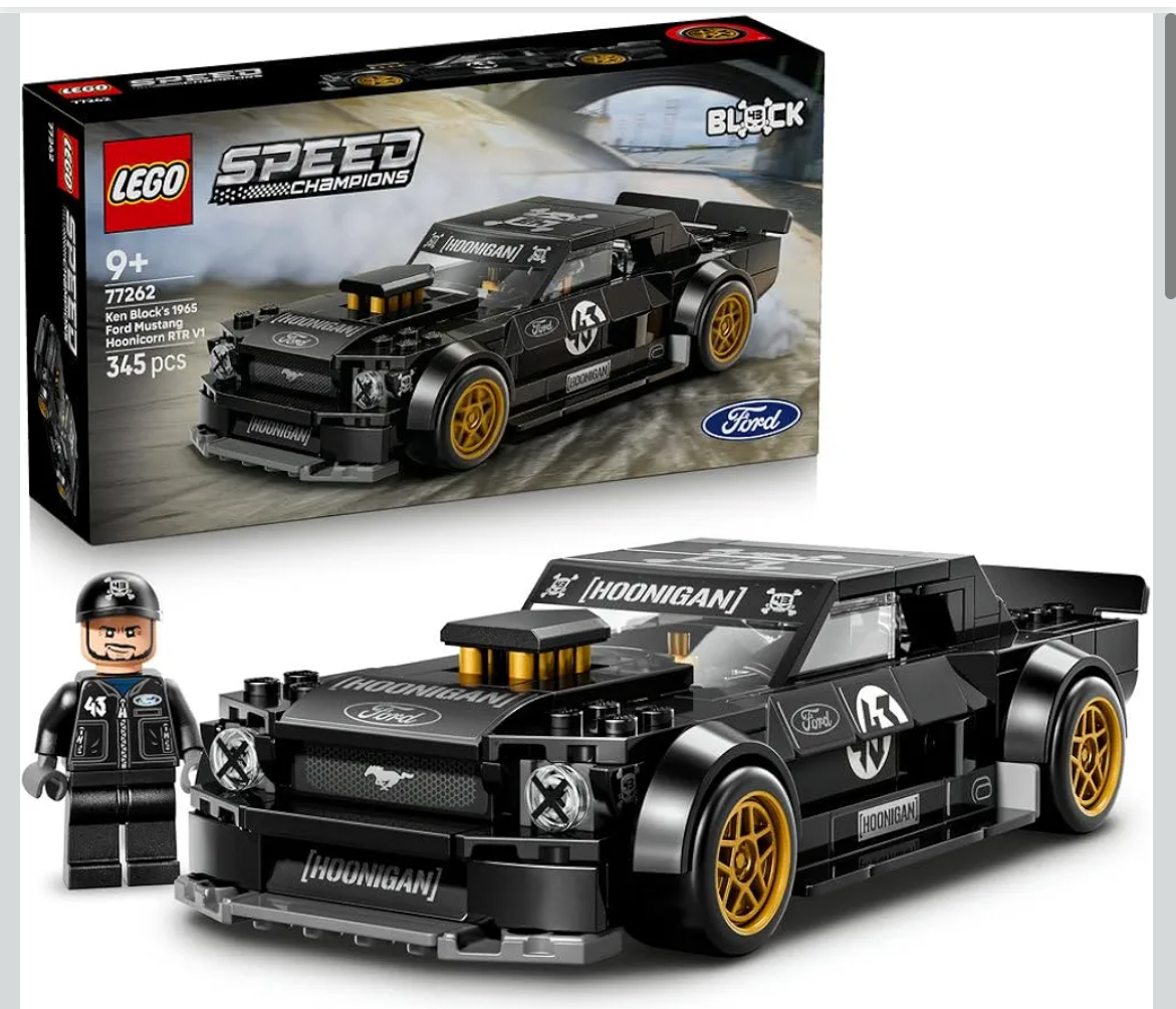 EGO Speed Champions 65 Ford Mustang Hoonicorn V1 Kena Blocka 77262