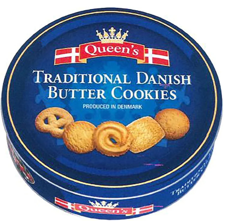 Queen's Danish Butter Duńskie Ciasteczka zapakowane w metalową puszkę 500g €4,00