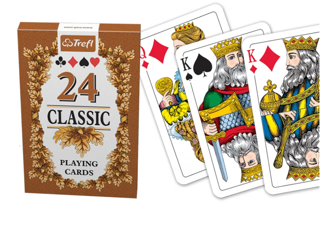 Tradycyjne karty 24 sztuki