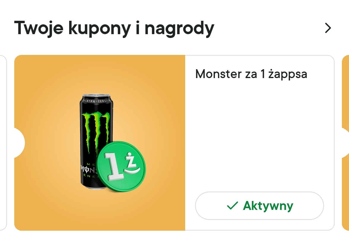 Monster 558ml za 1 zappsa