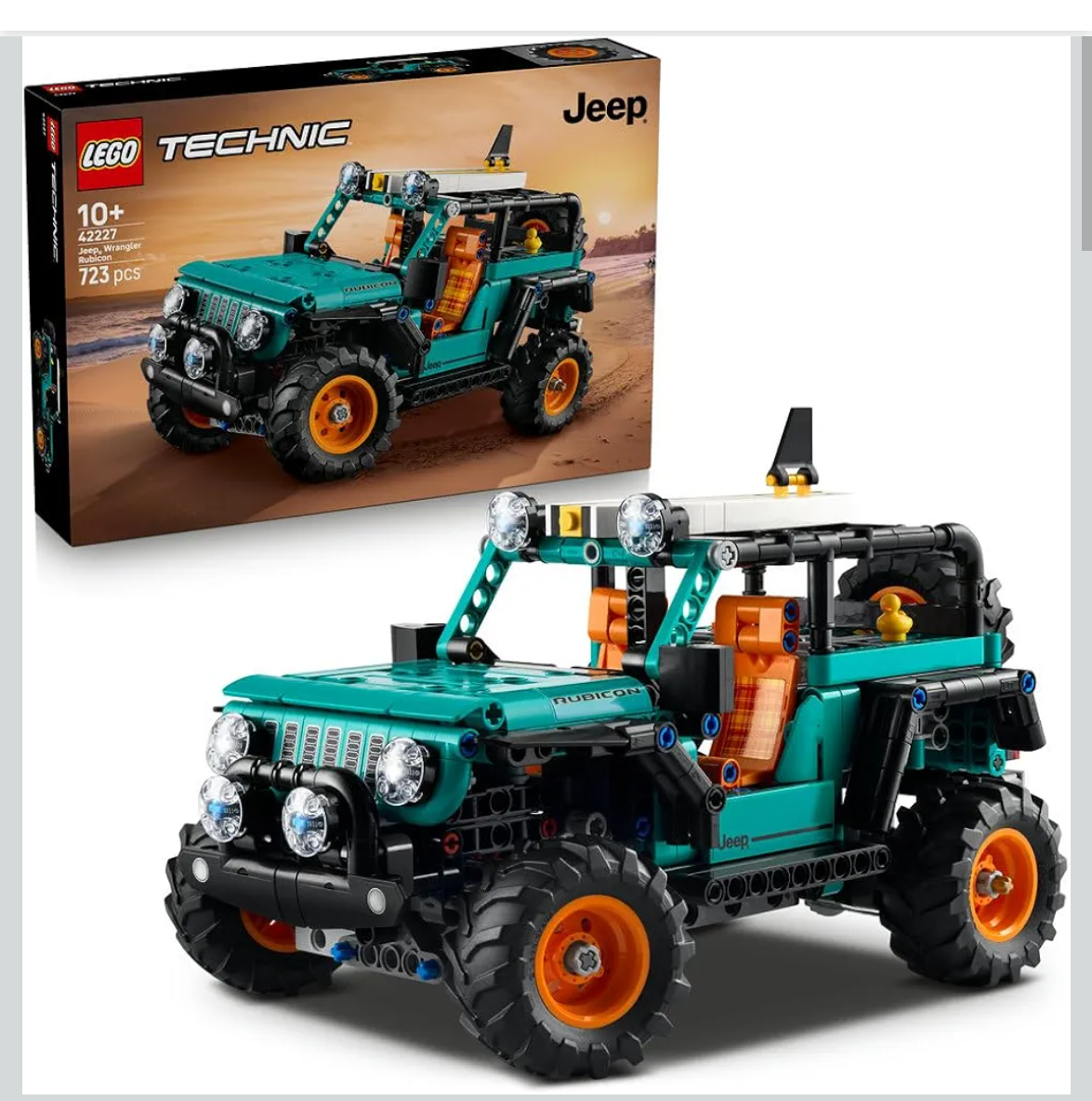 LEGO Technic SUV Jeep Wrangler Rubicon 42227 Model samochodu