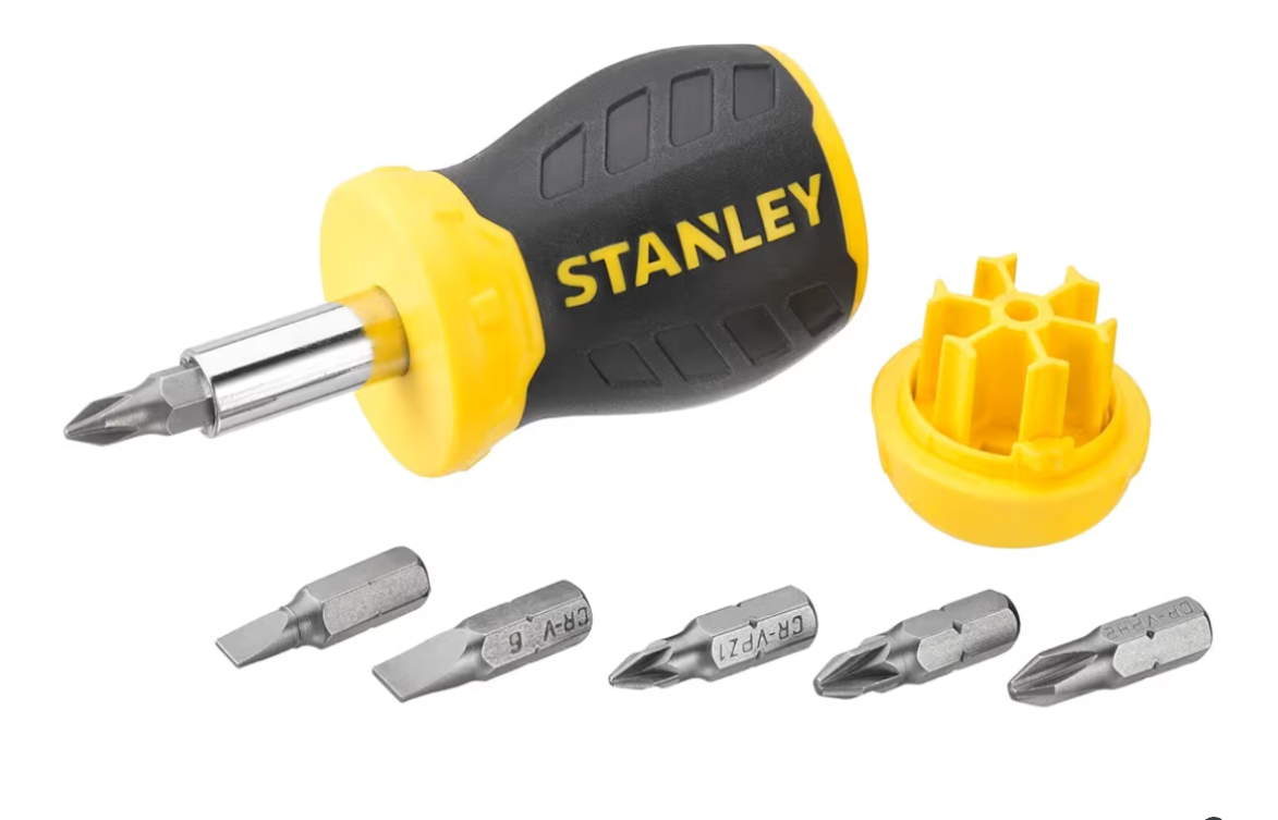 Stanley Wkrętak multi-bitowy z wymiennymi końcówkami 0-66-357