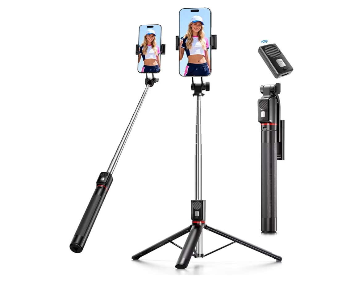 Smartfon statyw i kij Selfie 170 cm przenośny stojak do smartfona z bezprzewodowym pilotem kompatybilny z iPhone/Android