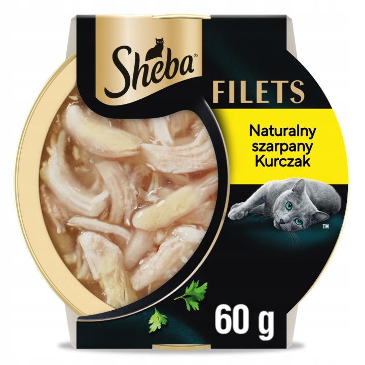 Sheba Filets mokra karma dla kota fileciki z kurczakiem w sosie 60g
