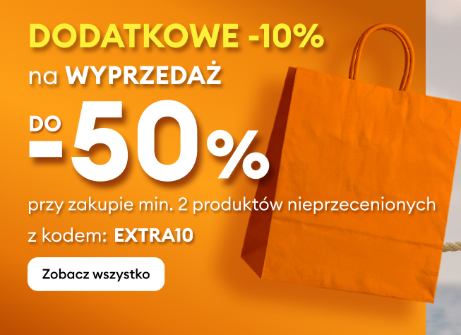 Dodatkowe -10% na wyprzedaż w Sinsay przy zakupie 2 produktów