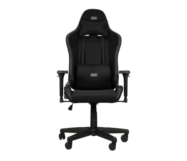 Fotel gamingowy Deriba SMX (Max 130 KG / Tkanina i ekoskóra carbon)