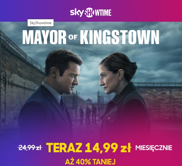 SkyShowtime -40% dla planu Standard i Premium
