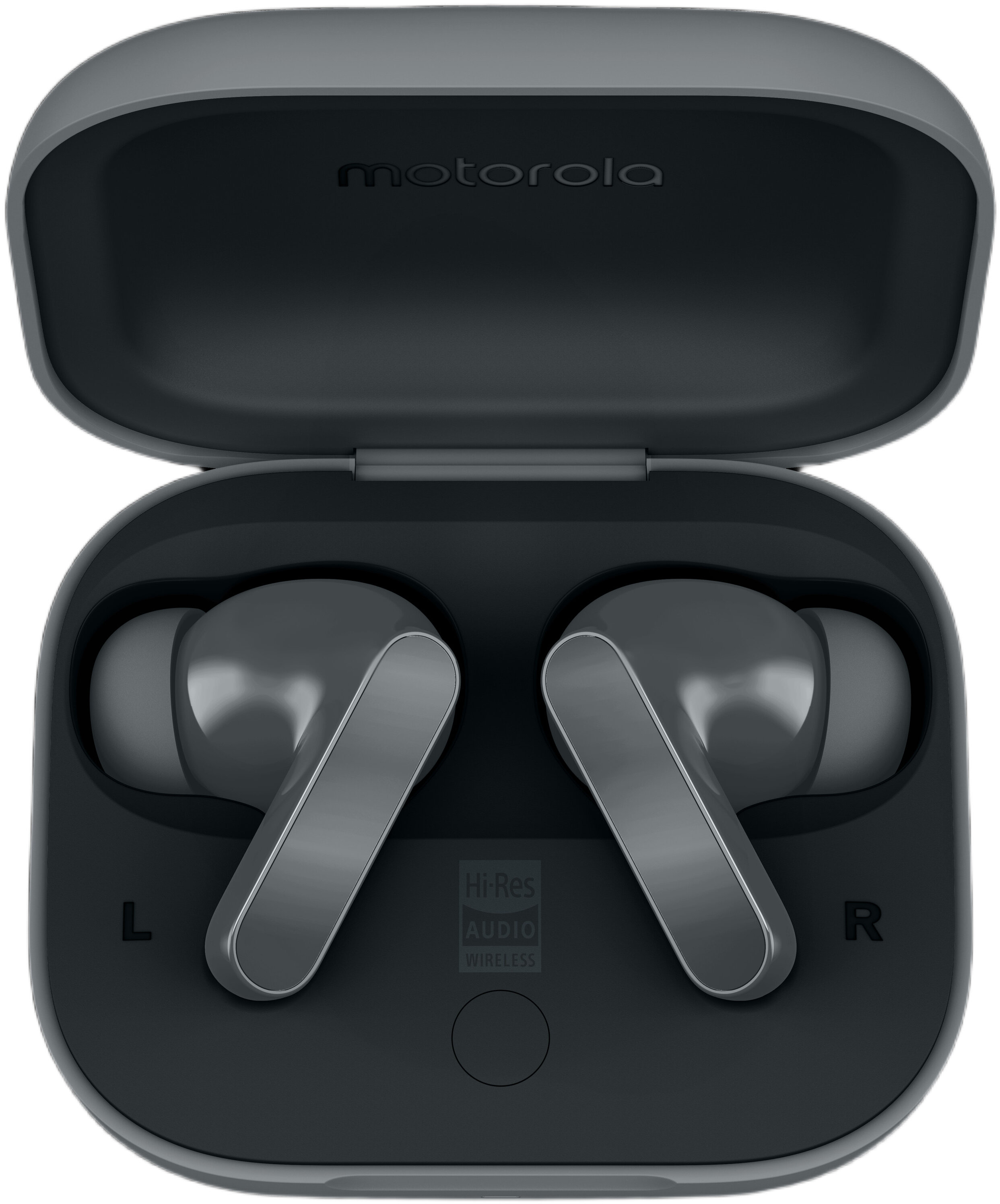 MOTOROLA Moto Buds Bass ANC Ciemnoszary/Niebieski/Zielony